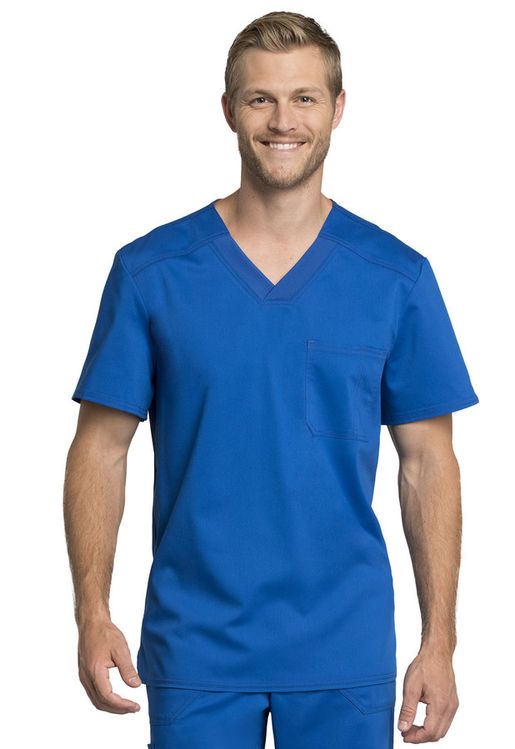 Zdravotnícke oblečenie - Novinky - Pánska blúza „REVOLUTION TECH“ vo farbe kráľovská modrá | medical-uniforms