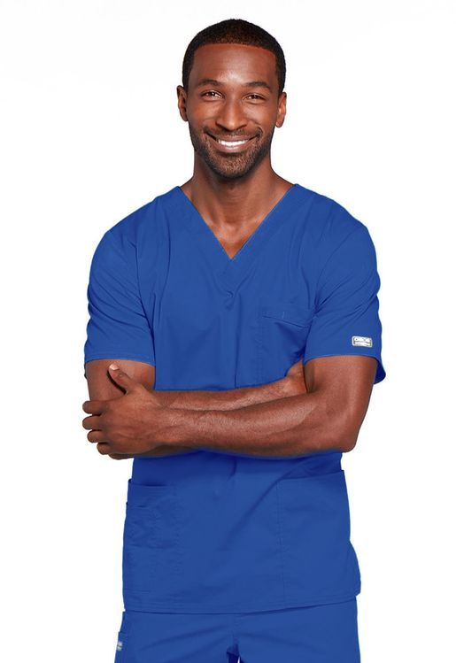 Zdravotnícke oblečenie - Vrátený tovar - Pánska/unisex zdravotnícka blúza - kráľovská modrá | medical-uniforms