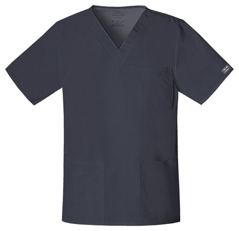 Zdravotnícke oblečenie - Dámske zdravotnícke blúzy - Pánska/unisex zdravotnícka blúza - cínová | Medical-uniforms