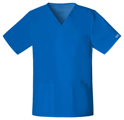 Zdravotnícke oblečenie - Dámske zdravotnícke blúzy - Pánska/unisex zdravotnícka blúza - kráľovská modrá | medical-uniforms