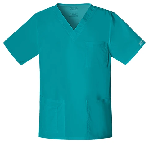 Zdravotnícke oblečenie - Dámske zdravotnícke blúzy - Pánska/unisex zdravotnícka blúza - modrozelená | medical-uniforms