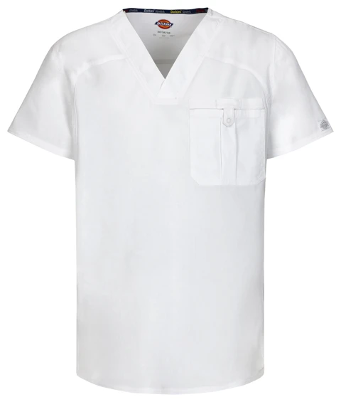 Zdravotnícke oblečenie - Jednofarebné - Pánska zdravotnícka blúza Certainty - biela | medical-uniforms