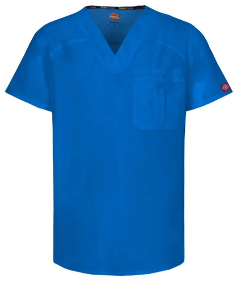Zdravotnícke oblečenie - Jednofarebné - Pánska zdravotnícka blúza C - kráľovská modrá | Medical-uniforms