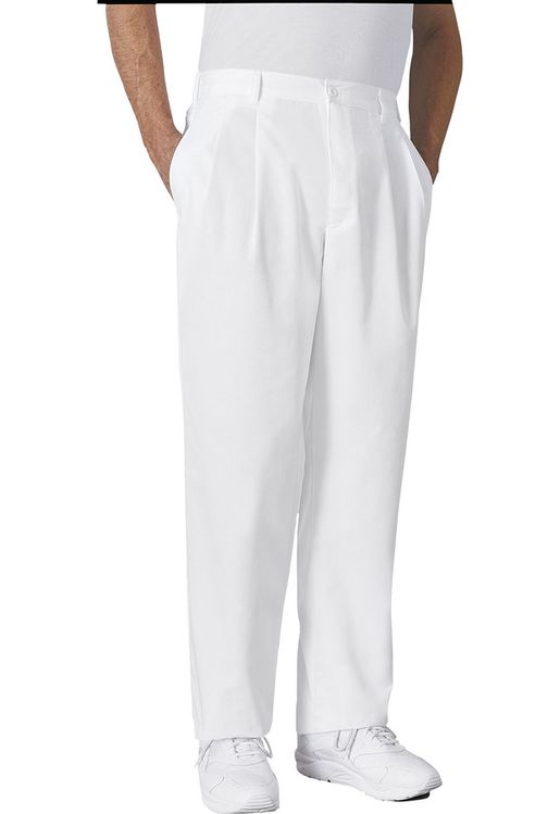 Zdravotnícke oblečenie - Vrátený tovar - Pánske zdravotnícke nohavice - biela  | medical-uniforms