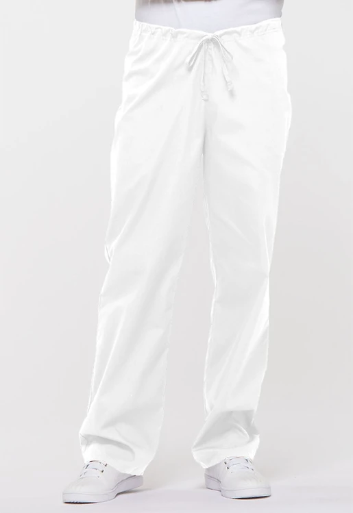 Zdravotnícke oblečenie - Dickies - nohavice - Pánske zdravotnícke nohavice Dickies na zaväzovanie - biela | Medical-uniforms