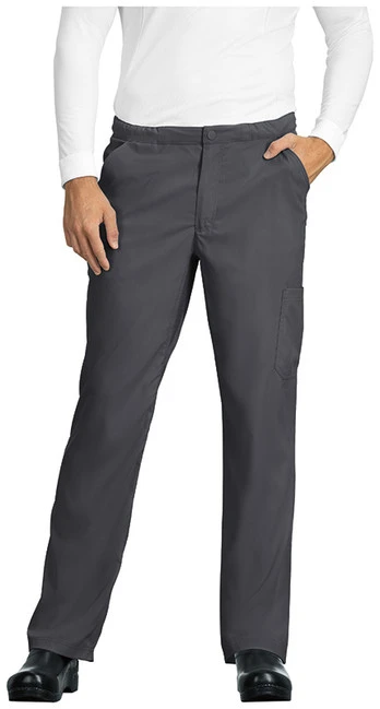 Zdravotnícke oblečenie - Nohavice - Pánske zdravotnícke nohavice Discovery vo farbe šedá | medical-uniforms