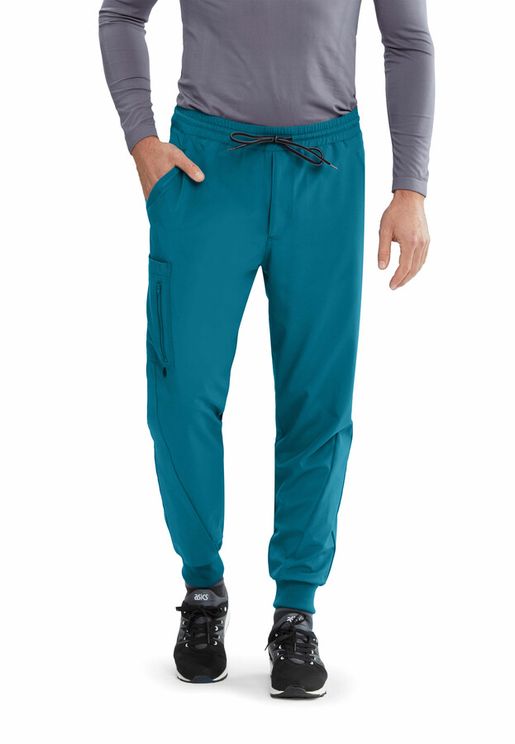 Zdravotnícke oblečenie - Nohavice - Pánske zdravotnícke nohavice VORTEX BARCO ONE - karibská modrá | medical-uniforms
