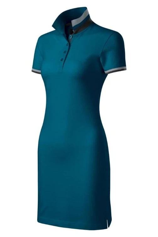Zdravotnícke oblečenie - Novinky - Zdravotnícke polo šaty PREMIUM - karibské | medical-uniforms