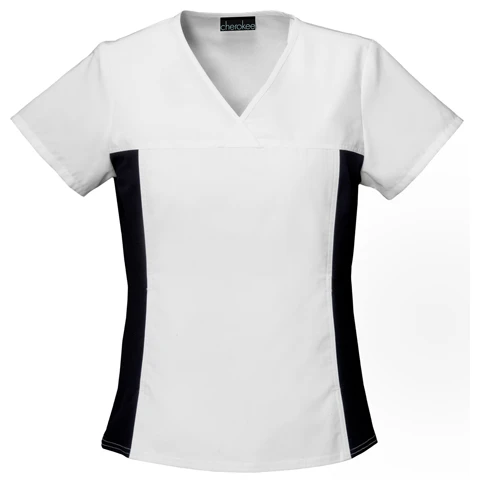 Zdravotnícke oblečenie - Dámske zdravotnícke blúzy - Športová dámska blúza - biela | medical-uniforms