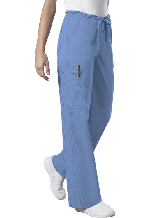 Zdravotnícke oblečenie - Nohavice - Unisex zdravotnícke športové nohavice s uväzovaním - nebeská modrá | Medical-uniforms