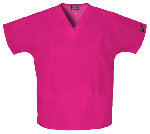 Zdravotnícke oblečenie - Blúzy - Unisexová zdravitnícka blúza - malinová | medical-uniforms