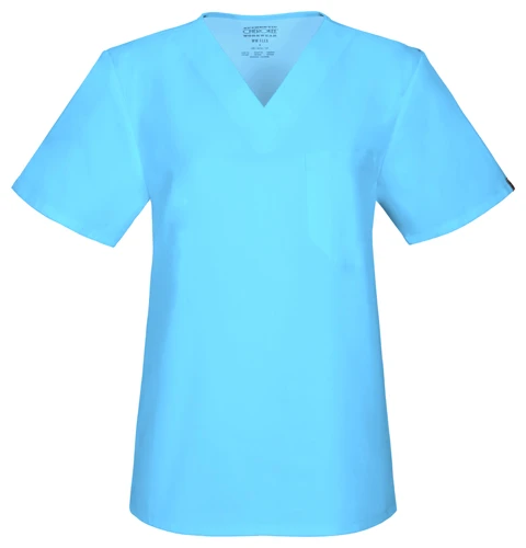 Zdravotnícke oblečenie - Cherokee - blúzy - Unisexová zdravotnícka blúza C - tyrkysová | medical-uniforms