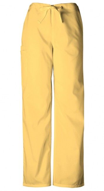 Zdravotnícke oblečenie - Nohavice - Unisex šnurovacie nohavice - púpavová žltá | Medical-uniforms.sk
