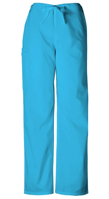 Zdravotnícke oblečenie - Nohavice - Unisexové šnurovacie nohavice - malibu modrá | medical-uniforms