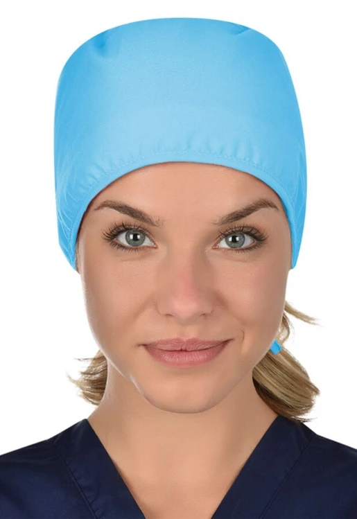 Zdravotnícke oblečenie - B-Well - iné - Univerzálna čiapka MEDICAL - modrá | medical-uniforms
