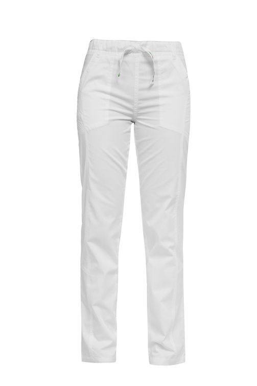 Zdravotnícke oblečenie - B-Well - nohavice - Zdravotnícke nohavice  LUCCA, unisex – biela  | medical-uniforms