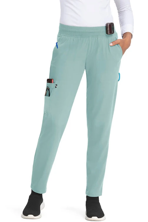 Zdravotnícke oblečenie - Joggers - Zdravotnícke nohavice SMART JOGGER - zelenošedé | medical-uniforms