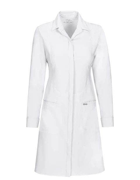 Zdravotnícke oblečenie - Plášte - Štýlový dámsky zdravotnícky / laboratórny plášť | Medical-uniforms