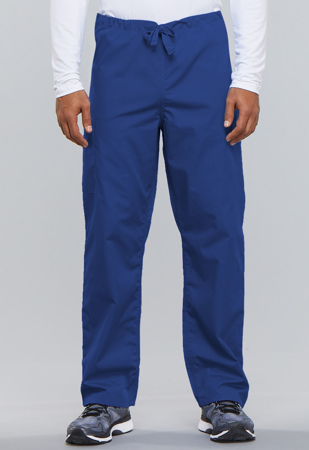 Nohavice so šnurovaním - kráľovská modrá - Veľkosť:3XL